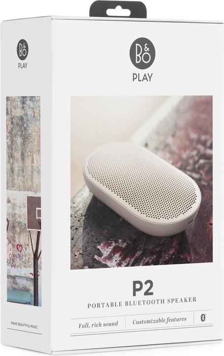Actual product image B&O BeoPlay P2 (10 h, Rechargeable battery operated)