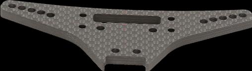 Actual product image HB Racing Rear Shock Tower B (Carbon Fiber)