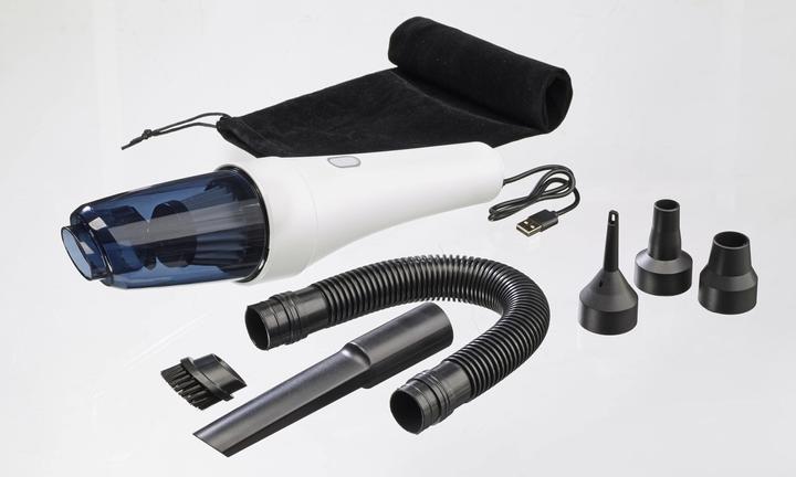 Produktbild Westfalia Akku Zyklon Handsauger Home & Car 12Volt, 9-teilig, Saug- und Blasfunktion