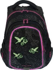 Produktbild Walker Schulrucksack Fame Glow in Dark 32 l, ab 9 Jahren Blue (32 l)