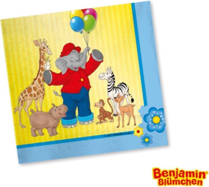 Produktbild DH-Konzept Servietten Benjamin Blümchen (20 x, 33 x 33 cm)