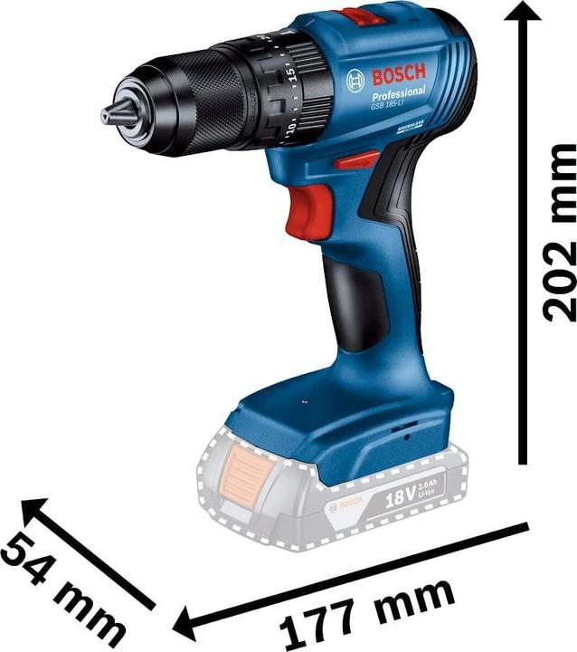 Actual product image Bosch Professional Impact drill (Rechargeable battery operated)
