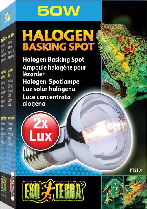 Actual product image Exo Terra Sun Glo daylight halogen lamp 50W (UVB, UVA)