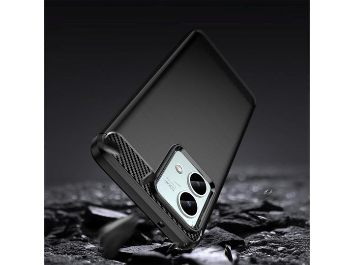 Produktbild Screenguard Motorola Moto G84 5G Hülle Carbon Brushed Soft TPU (Motorola Moto G84)
