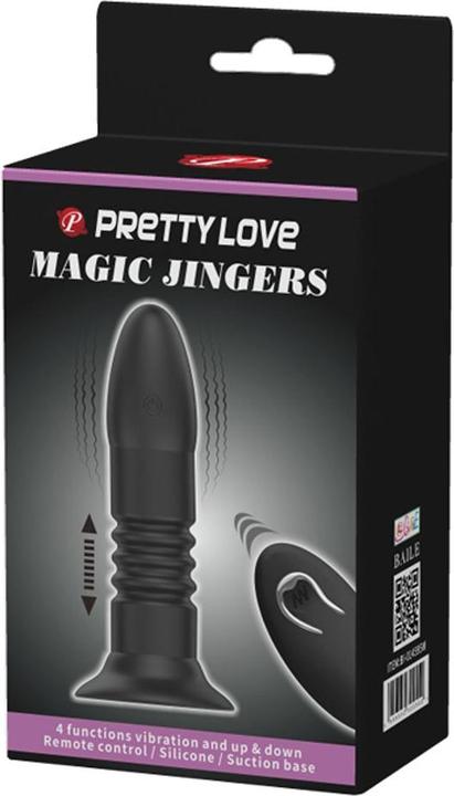 Produktbild Pretty Love Magic Jingers vibrierender/stoÃender Butt Plug