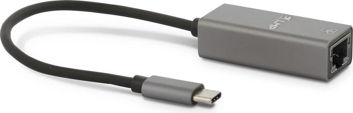 Image du produit LMP Adaptateur USB-C vers Gigabit Ethernet, gris (USB-C, RJ45 (1x))