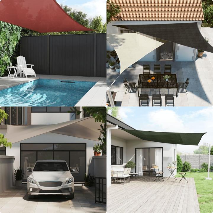 Image du produit VidaXL Sonnensegel 160 g/m² Rechteckig HDPE (3 x 5 m)