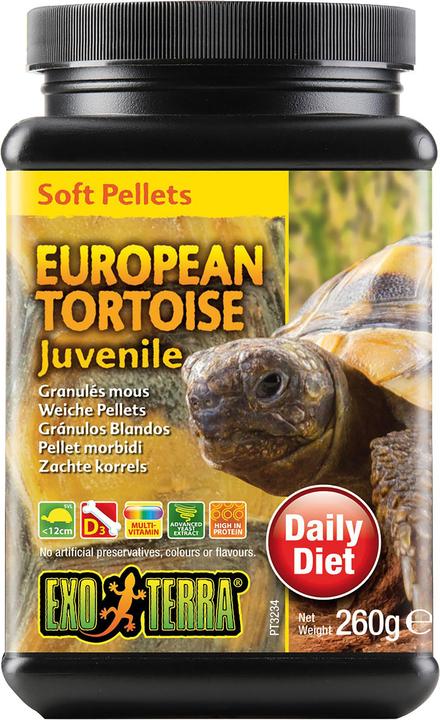 Actual product image Exo Terra European Tortoise Juvenile (1 x, 0.26 kg)
