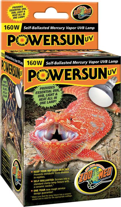 Produktbild Zoo Med PowerSun UV Strahler 160W (UVA, UVB)