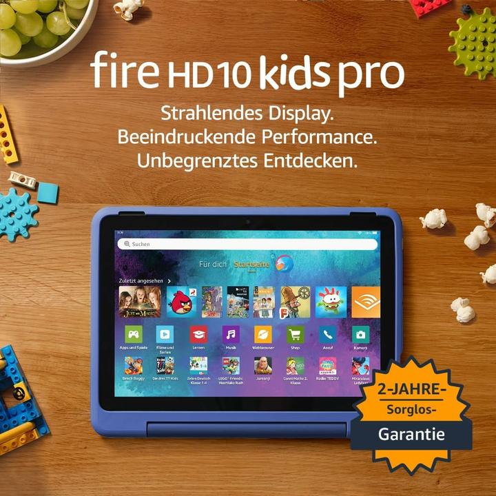 Produktbild Amazon Fire HD 10 Kids Pro (nur WLAN, 10.10", 32 GB, Blue)