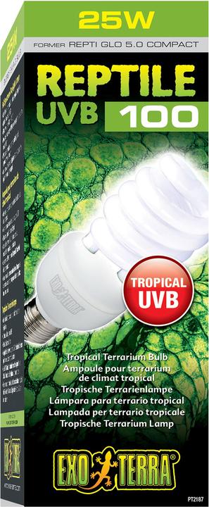 Immagine prodotto Exo Terra Tubo fluorescente compatto Repti Glo 5,0 26 W (UVB, UVA)