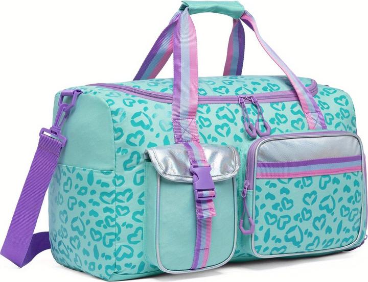 Only-Bags.Store Schicker Seesack mit Schuhfach und Nassfach - strapazierfähige, leichte Nylon-Turn- und Reisetasche