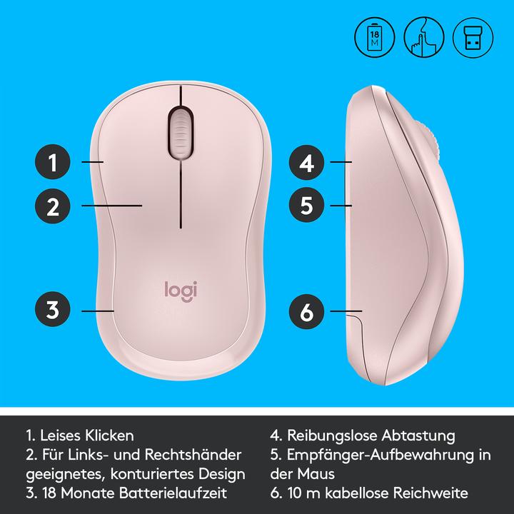 Actual product image Logitech M220 Silent (Wireless)
