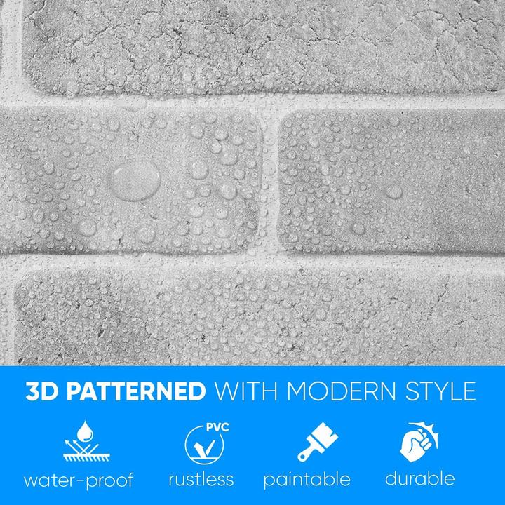 Produktbild Grace Baltic 3D Wandpaneele - Fliesen Verkleidung (10 Stück)
