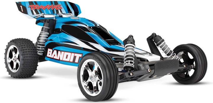 Traxxas Bandit Blue Buggy Rtr Senza Batteria/Caricatore 1/10 2wd Buggy Spazzolato (RTR pronto all'uso)