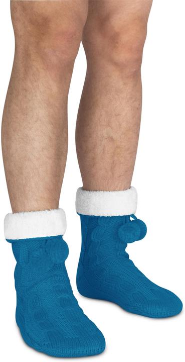 Produktbild Normani Strick-Hausschuhe mit Bommeln und ABS (Einzelpack, 40 - 44)