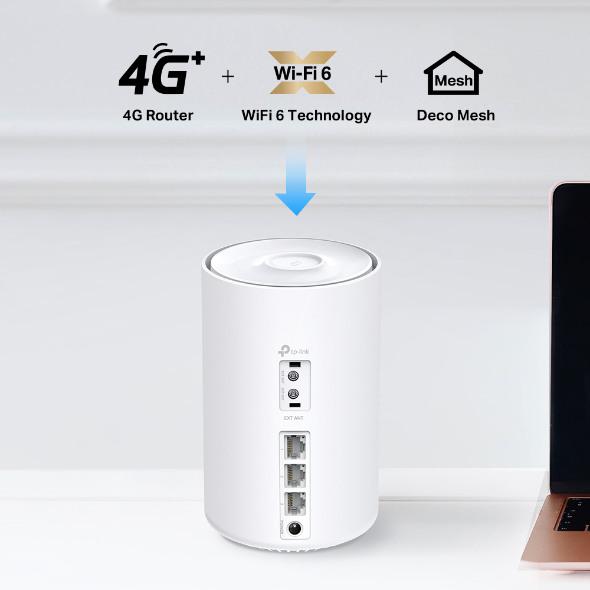 Actual product image TP-Link 4G+ AX3000 MESH WI-FI 6 ROUTER