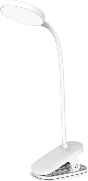 Produktbild Colorway Desc lamp LED Table Lamp Flexible and Clip 2 with Built-in Battery | CW-DL10FCB-W