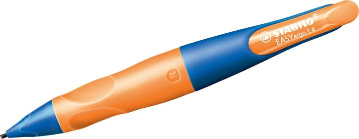 Produktbild STABILO Ergonomischer Druck-Bleistift für Rechtshänder - EASYergo 1.4 in ultramarinblau/neonorange - (1.40 mm, HB, 1 x)