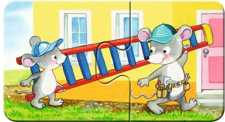 Image du produit Ravensburger Chantier animalier (18 pièces)