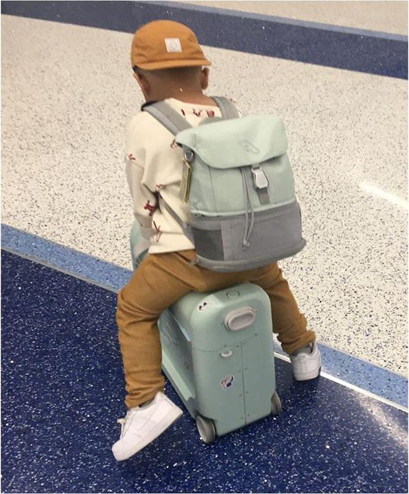 Immagine prodotto Stokke Set da viaggio BedBox™ + Crew BackPack™ Verde/Verde (23 l, Bagaglio a mano (fino a 50 litri))