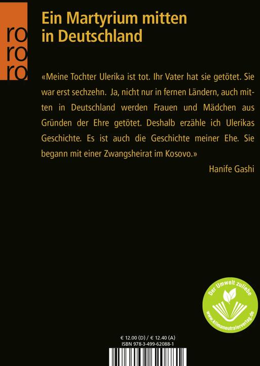 Produktbild Mein Schmerz trägt deinen Namen (Deutsch, Hanife Gashi, 2005)