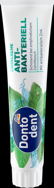 Actual product image dm Dontodent Toothpaste antibacterial (125 ml)
