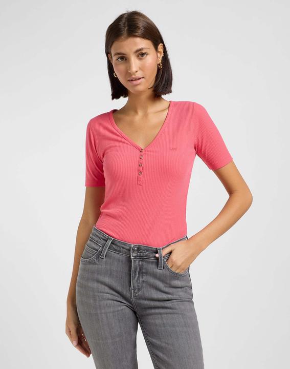 Lee T-Shirt Ss Henley (XS)