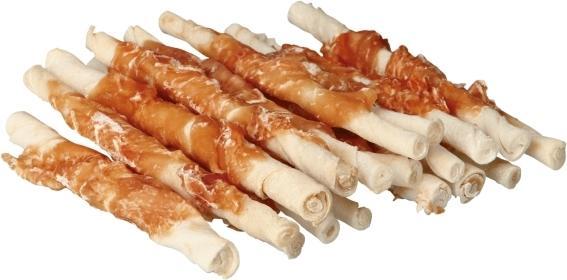 Actual product image Trixie DentaFun Chew Sticks, Chicken, 12 cm, 30 pieces/240g - (6 pk/ps) (30 pcs., 1680 g)