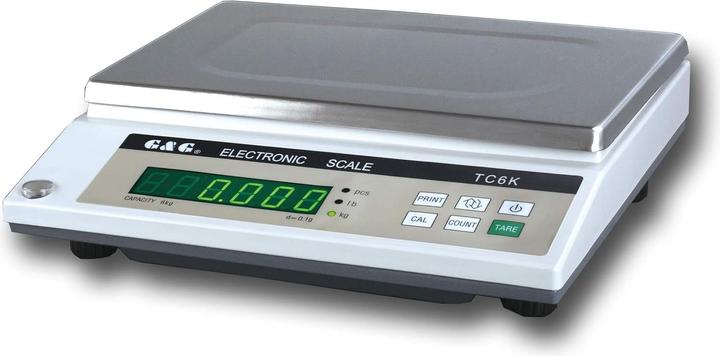 Produktbild G&G Digitale Präzisions-Tischwaage TC10KB