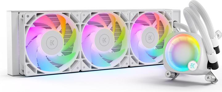 Actual product image EKWB EK-Nucleus AIO CR360 Lux D-RGB Complete Water Cooler - White