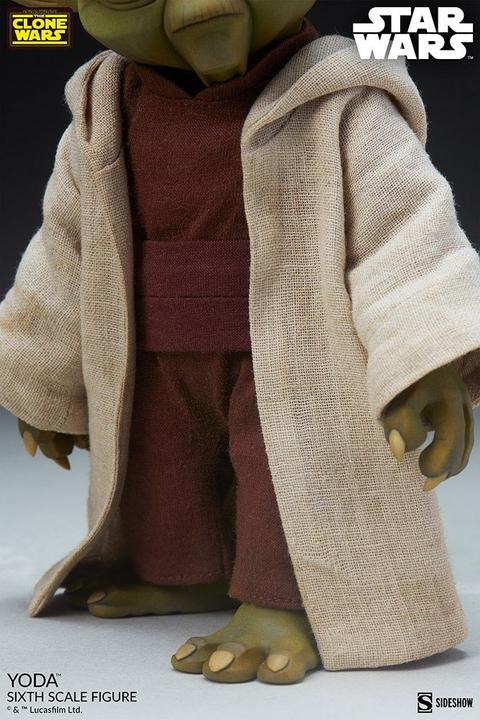 Produktbild Sideshow Star Wars The Clone Wars figurine 1/6 Yoda 14 cm