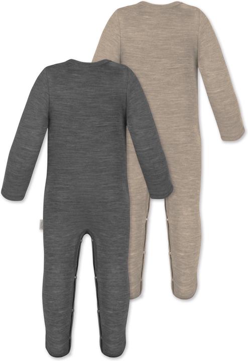 Immagine prodotto Normani Confezione da 2 pezzi di tutina MERINO baby merino "Levin" - 9413 (92)