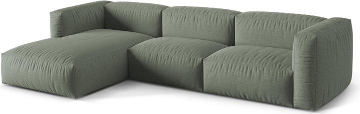 Actual product image Micadoni Modular Left Corner Sofa, "Martina", 3 Seats, 332x176x75 Made in Europe (Corner sofa)