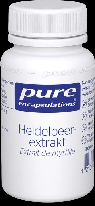 Pure encapsulations Heidelbeerextrakt (60 Stück, Kapseln, 27 g)