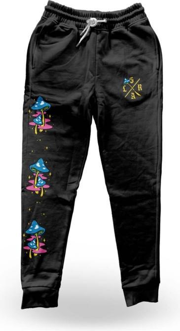 Loose Riders Shroom Skull Sweat Pants