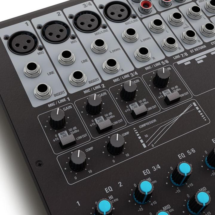 Produktbild LD Systems VIBZ 8 DC 8-Kanal Mischpult (Studio- und Livemixer)