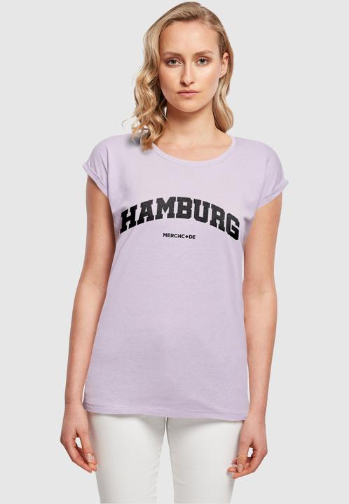 Produktbild Merchcode Ladies Hamburg Wording - T-Shirt - 116845 (XXL)