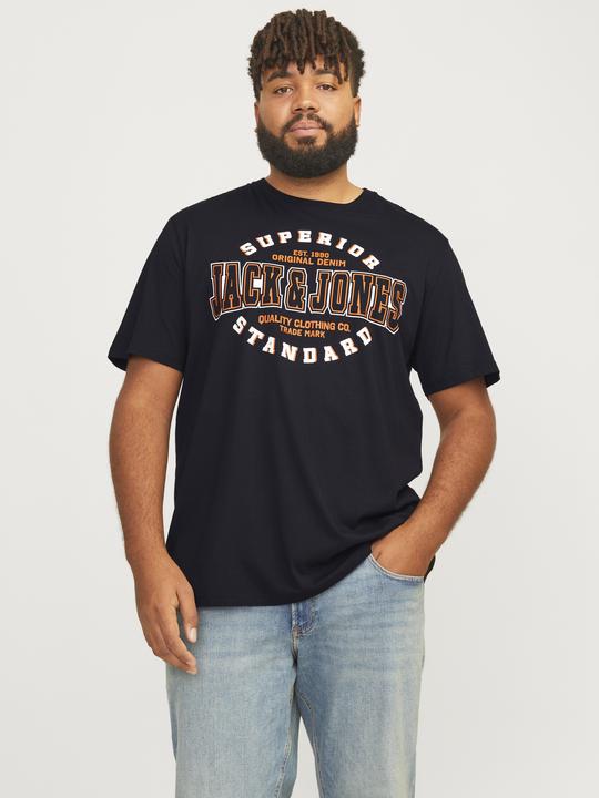 Image du produit Jack & Jones Jjelogo Tee Ss O-Neck 2 Col Aw24 S Pls (8XL)