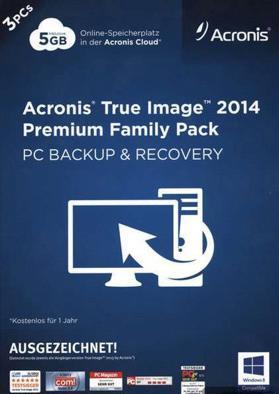 Produktbild Acronis True Image Home 2014 Premium Family Pack