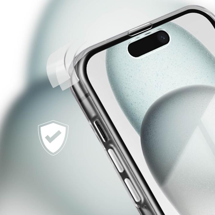 Produktbild Avizar Vorder- Rückseite Schutzhülle, Full Cover Series (Apple iPhone 15)