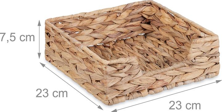 Relaxdays Rond de serviette (1 x)