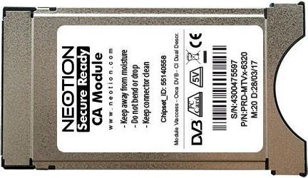 Produktbild Neotion Viaccess Secure CAM ACS 3.1 / PRD-MTVx-6320 (Viaccess, CI Modul)