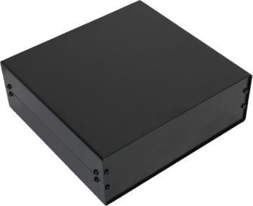 Actual product image Rs Pro Black Aluminium Aluminium Case, IP40, Black (Housing)