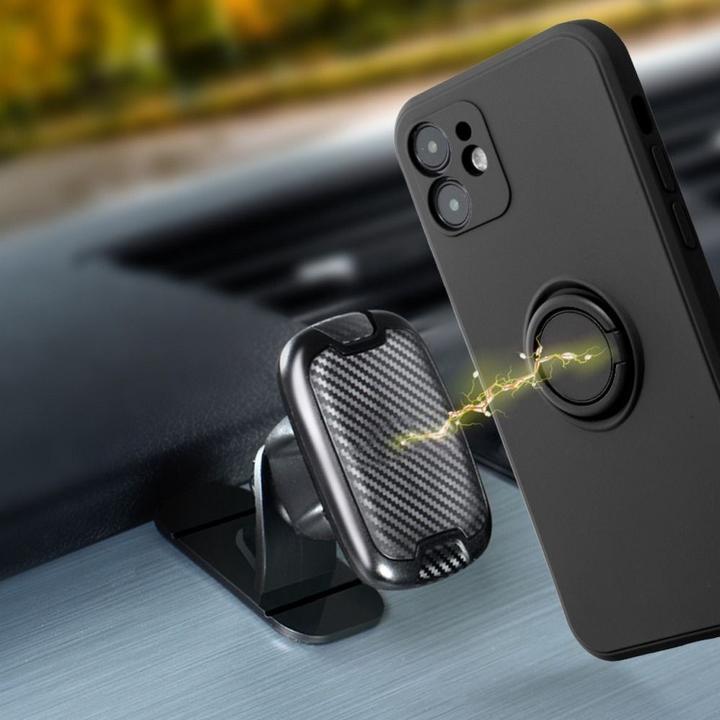 Produktbild OEM Back panel cover SILICONE RING case for SAMSUNG S20 FE / S20 FE 5G black (Samsung Galaxy S20 FE 5G)