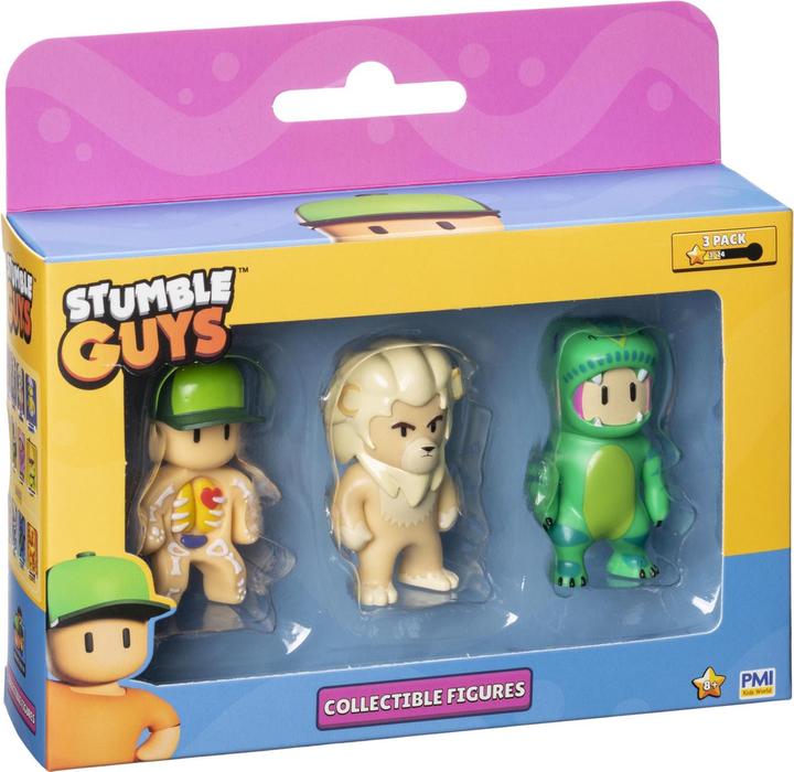 Produktbild Boti Stumble Guys Actionfiguren, 3er-Pack