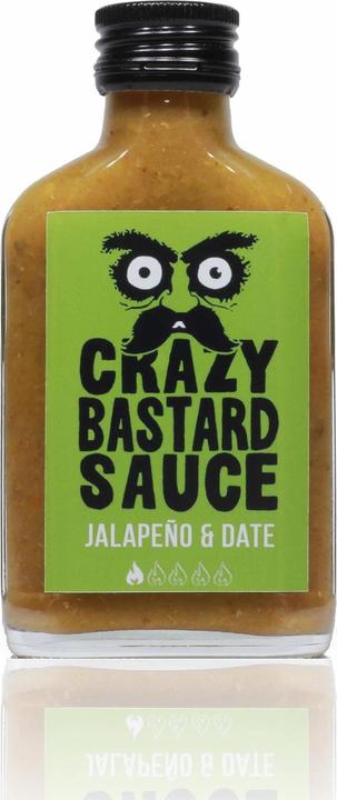 Produktbild Crazy Bastard Sauce Jalapeño & Date (100 ml) - Scharfe Sauce (250 g)