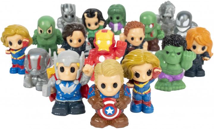 Actual product image Disney Ooshies-Marvel Cards With 6 Collectible Figures