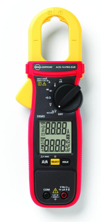 Safety measuring leads - Temperature sensor type K - Batteries - Bag - Operating instructions
