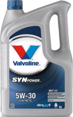 Actual product image Valvoline Synpower Engine Oil MST 5W-30 C3 (5 l, SAE 5W-30)